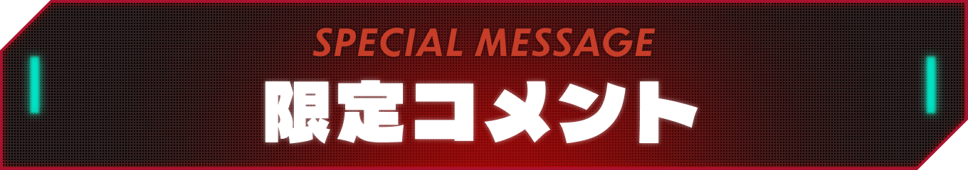 限定コメント
